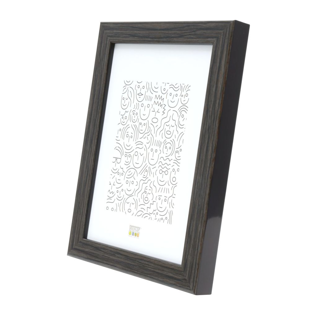 Deknudt Cadre étroit en bois de racine gris-brun 10x15 S46RH7