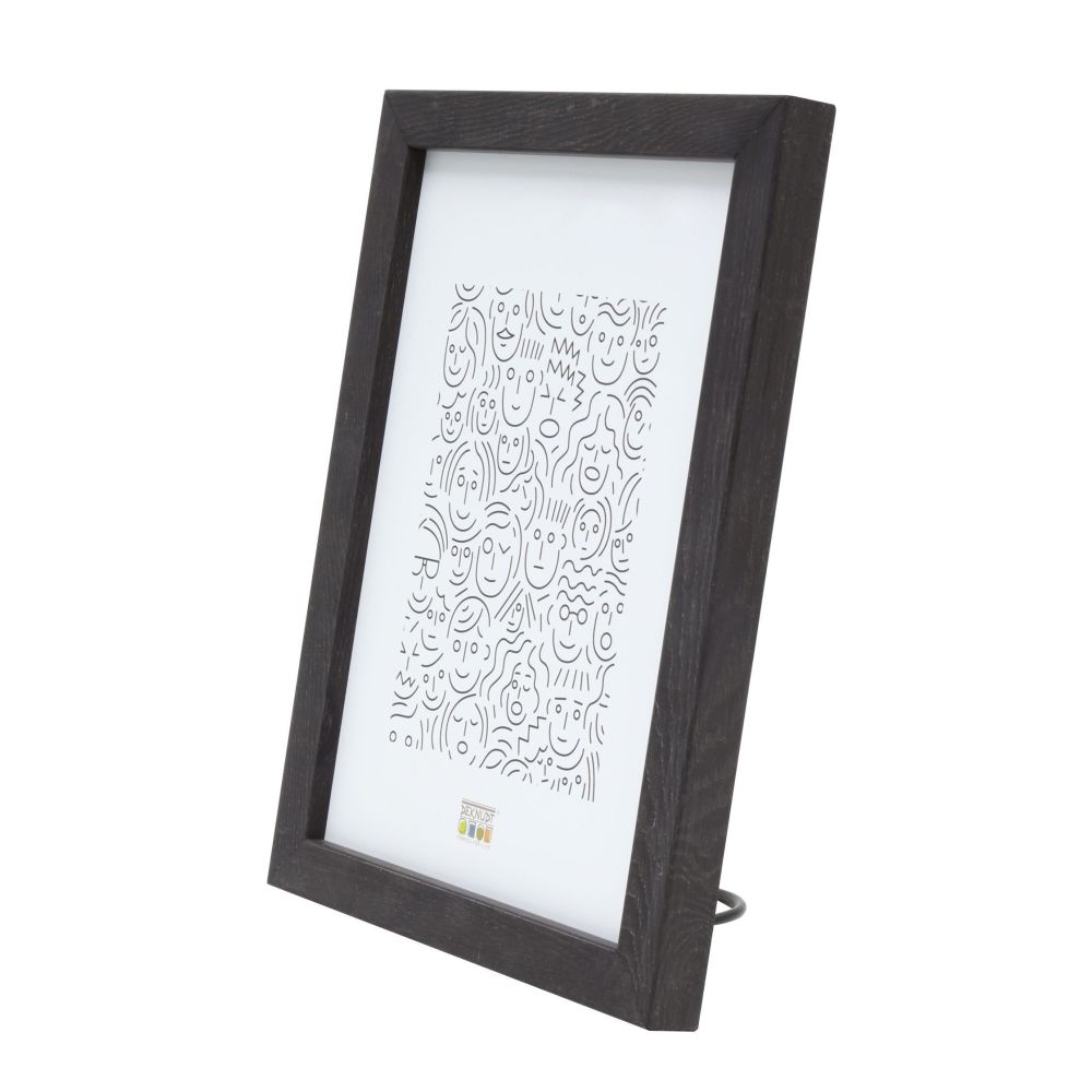 Deknudt Cadre en bois étroit en marron foncé 13x18 S43AH2