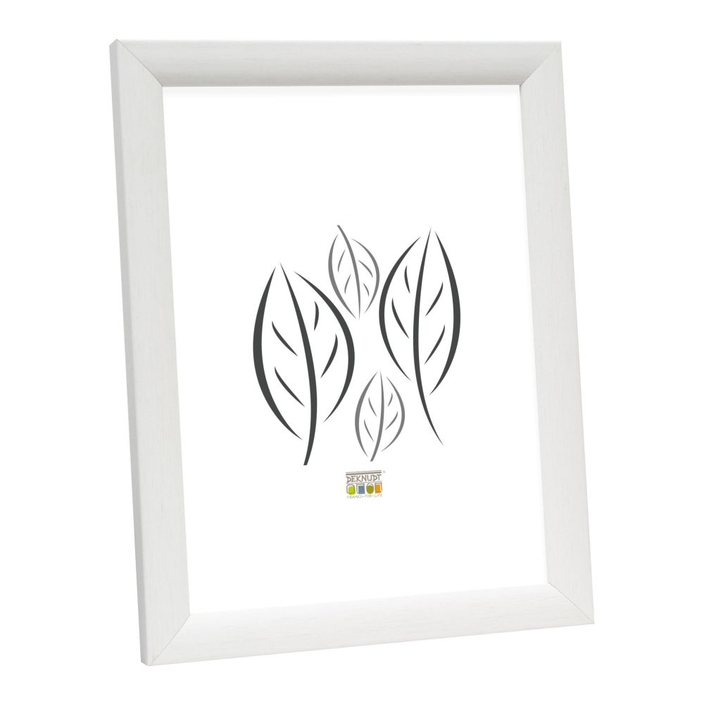 Deknudt Cadre en blanc aspect peintre 13x18 S54SF1