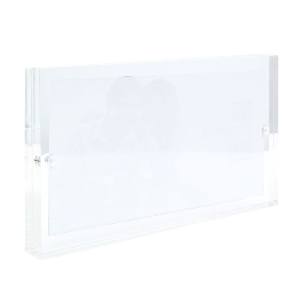 Deknudt Cadre photo magnétique et transparent 20mm d'épaisseur 13x18 S58SA2