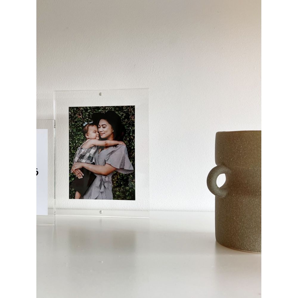 Deknudt Cadre photo magnétique et transparent 20mm d'épaisseur 13x18 S58SA2