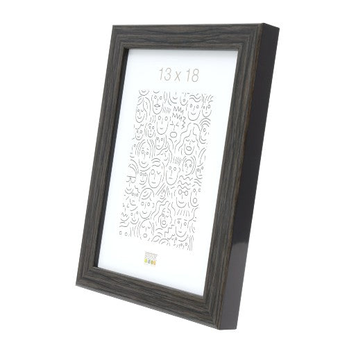 Deknudt Cadre étroit en bois de racines gris-brun 18x24 S46RH7