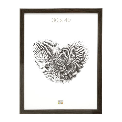 Deknudt Cadre étroit en bois de racines gris-brun 18x24 S46RH7