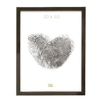 Deknudt Cadre étroit en bois de racines gris-brun 18x24 S46RH7
