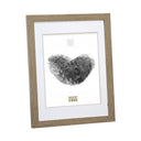 Deknudt Cadre photo avec passe-partout couleur bronze 15x20 S43AD2
