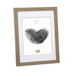 Deknudt Cadre photo avec passe-partout couleur bronze 15x20 S43AD2