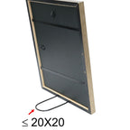 Deknudt Cadre photo avec passe-partout couleur bronze 15x20 S43AD2