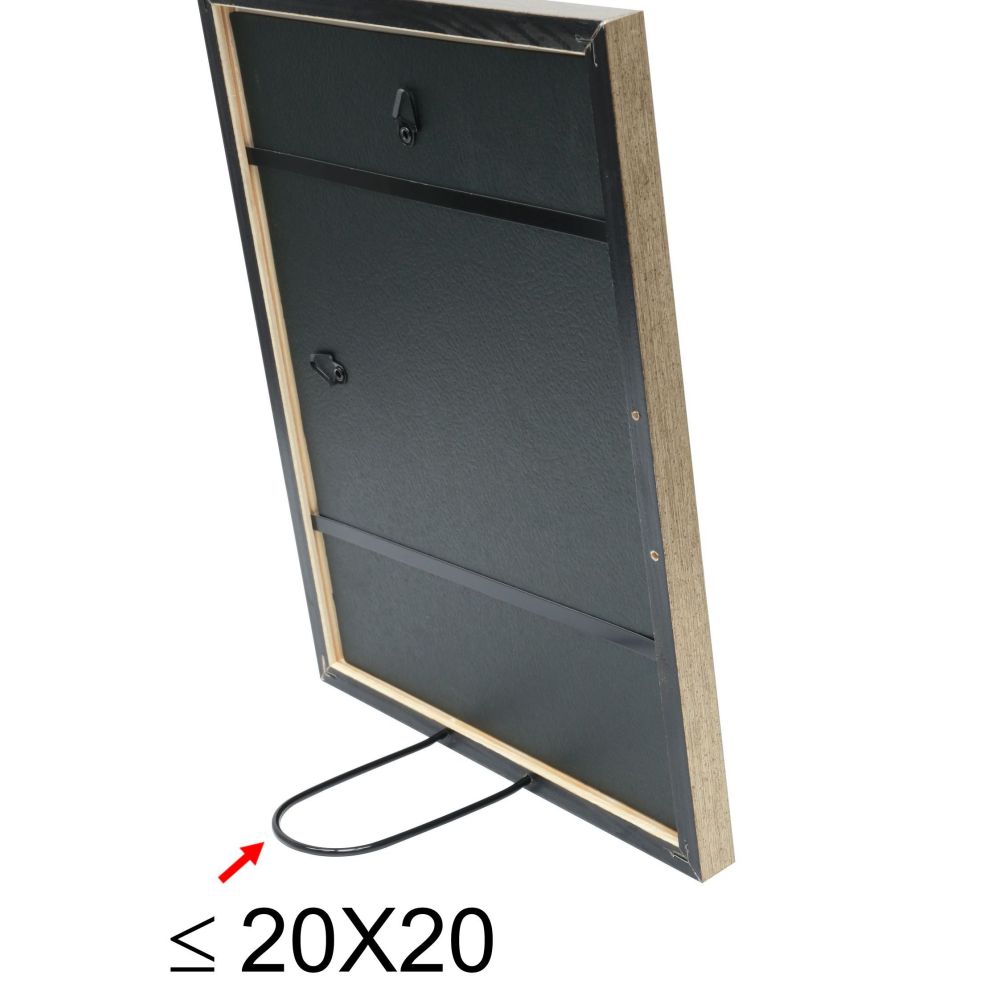 Deknudt Cadre photo avec passe-partout couleur bronze 15x20 S43AD2