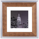 Dorr Wood Frame Prestige 50x50 brun/argent