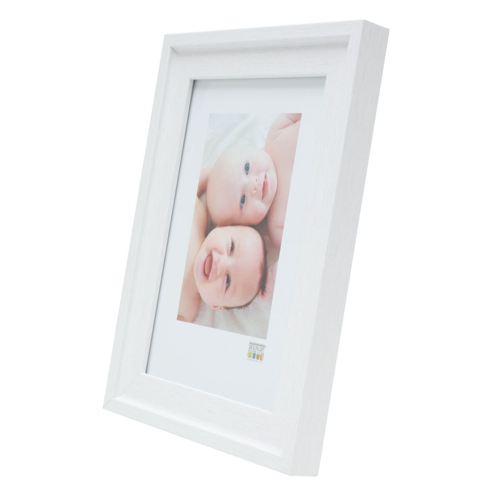 Deknudt Photo frame in white painting look 30x30 S45EF1