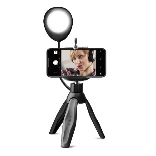 SBS Selfie Tripod With Light