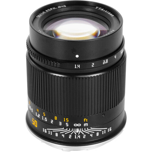 TTArtisan 50mm f/1.4 L Black