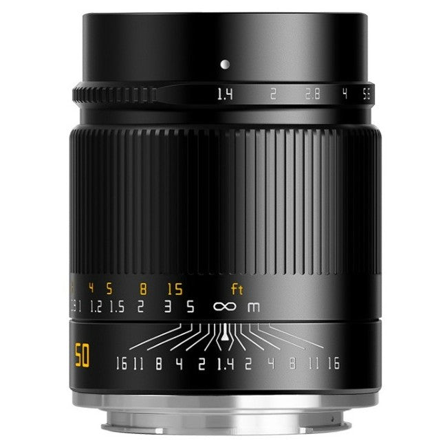 TTArtisan 50mm f/1.4 Canon RF mount Black