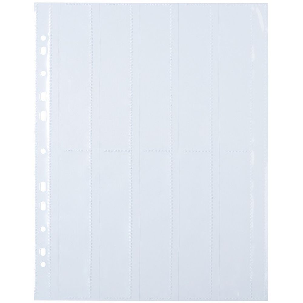 Pochettes négatives transparentes, pour 10 x 4 négatifs, 25 pièces