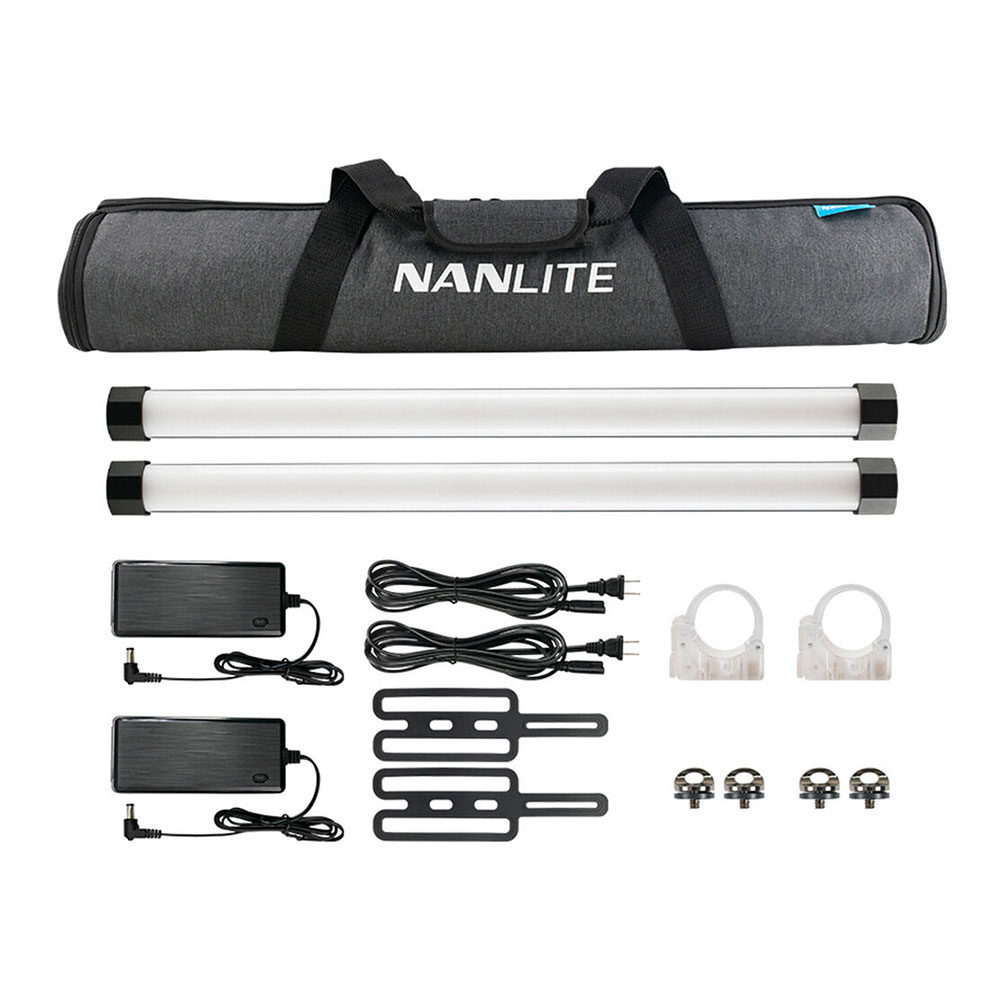 Kit double Nanlite Pavotube II 15X (avec batterie)