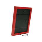 Deknudt Cadre photo moderne en rouge 9x13 S45SK4