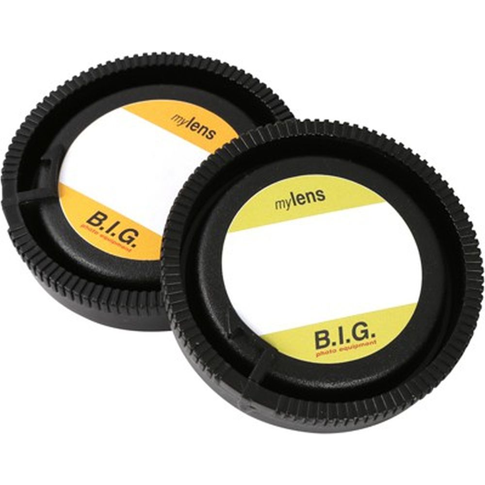 B.I.G. Mylens Sony A bouchon d'objectif arrière lot de 2