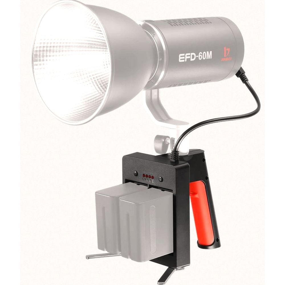 Jinbei EFD-60 battery adapter with handle