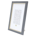 Deknudt Cadre en aspect peintre gris avec passepoil assorti 10x15 S46AF7