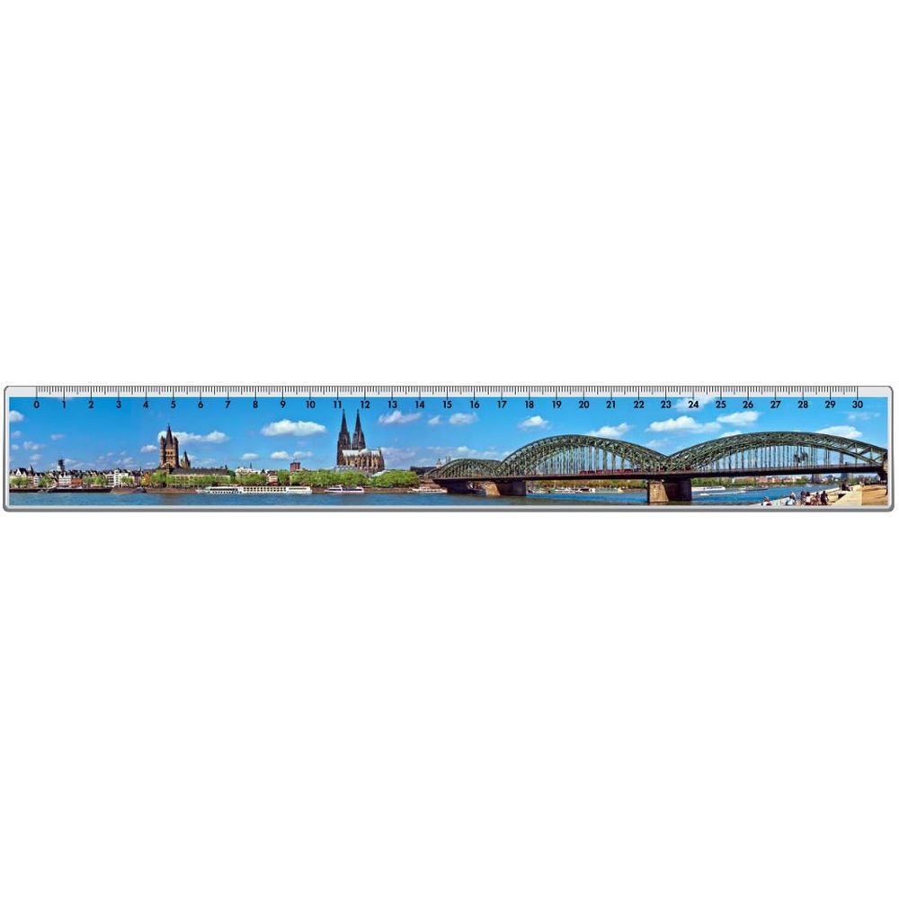 Règle panoramique Panorama du jour de Cologne