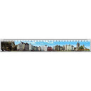 Règle de panorama Panorama de Cologne Altstadt