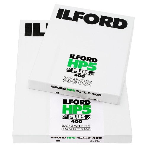Ilford HP5 Plus 8 X 10", 25 Feuilles