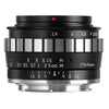 TTArtisan APS-C 23mm f/1.4 SONY E Objectif à focale fixe grand angle TT NOIR+ ARGENT
