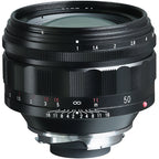 Objectif Voigtländer Nokton 1.0/50mm asphérique VM noir