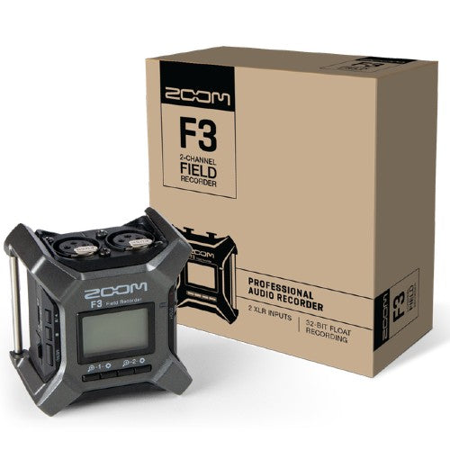 Zoom F3 MultiTrack Field Enregistreur pour l'enregistrement sonore