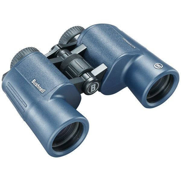 Bushnell H2O 2 10x42 Bleu Foncé Porro, FMC, WP/FP, Twist Up Eyecups