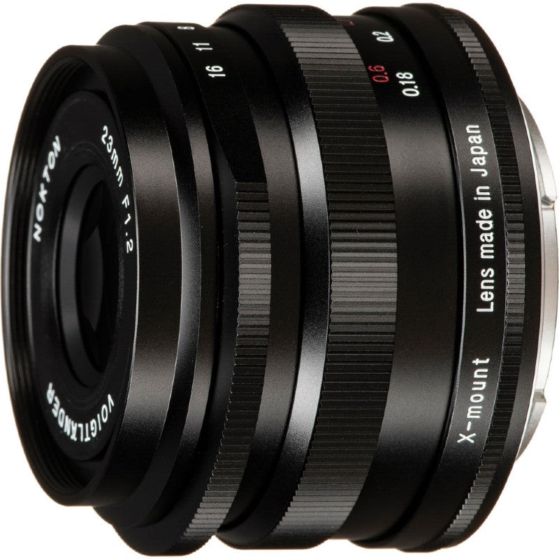Voigtländer Nokton 1.2/23mm X-Mount, Black