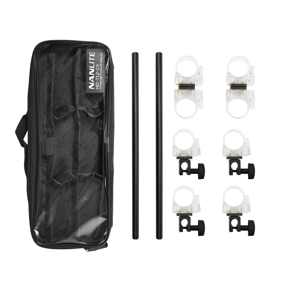 Nanlite Support de tube (2 tiges 4 pinces)