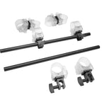 Nanlite Support de tube (2 tiges 4 pinces)