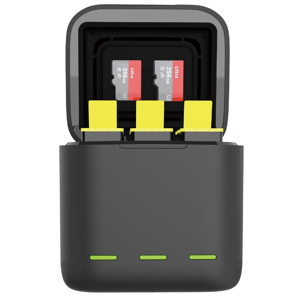 Boîtier chargeur de batterie Triple Telesin + 2x batterie - GoPro 9/10