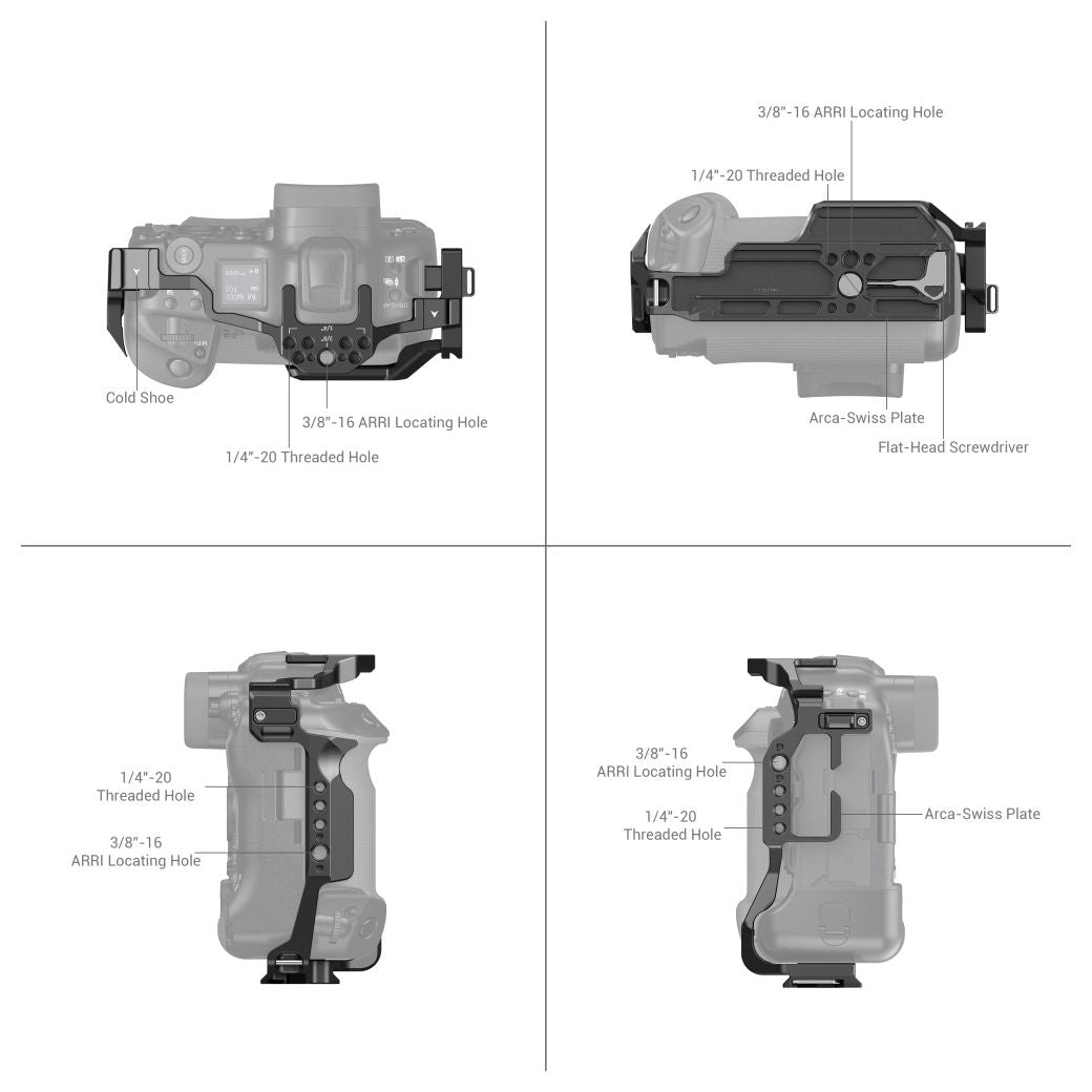 SmallRig 3884 Camera Cage for Canon EOS R3