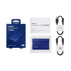 Samsung Portable SSD T7 Shield 1TB bleu