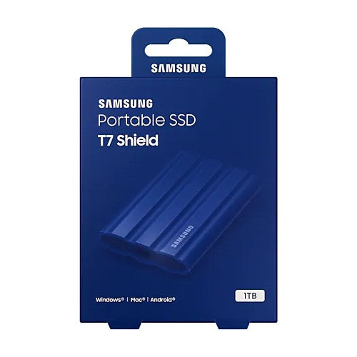 Samsung Portable SSD T7 Shield 1TB bleu