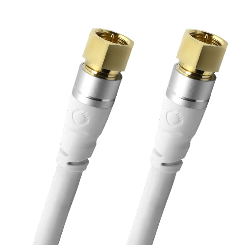 Oehlbach SL Câble SAT (F-PLUG) 2.0m Blanc
