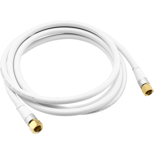 Oehlbach SL Câble SAT (F-PLUG) 2.0m Blanc