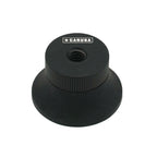 Caruba Support pour boule d'objectif sur trépied noir petit