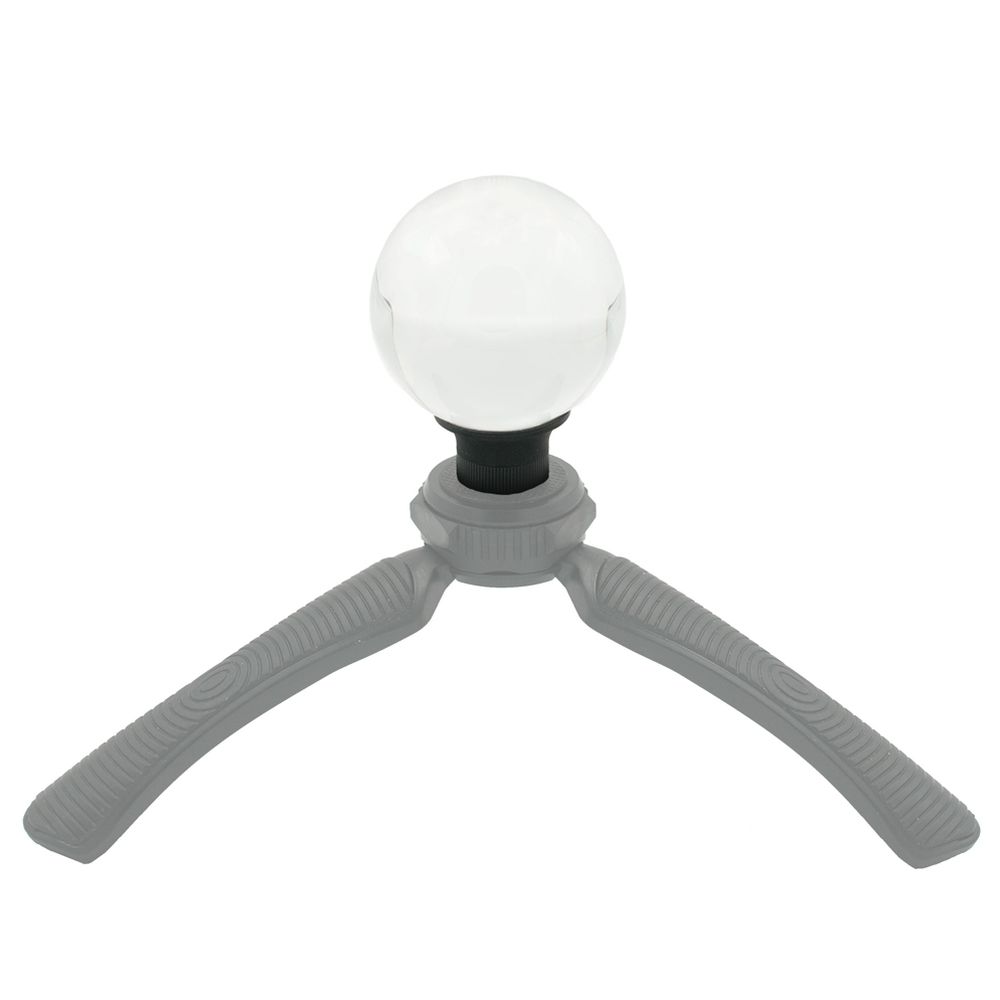 Caruba Support pour boule d'objectif sur trépied noir petit