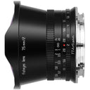 TTArtisan APS-C 7.5mm f/2.0 Canon RF-mount Black