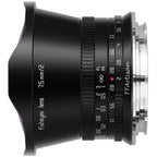 TTArtisan APS-C 7.5mm f/2.0 Canon RF-mount Black