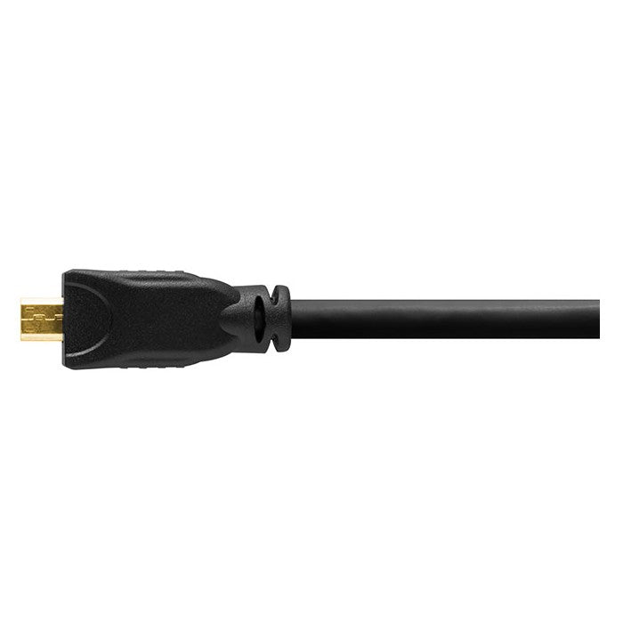 Tether Tools TetherPro HDMI Micro to HDMI 2.0 , 3' (1m), Black