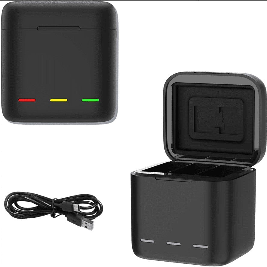 Telesin Triple Battery Charger Box - for GoPro Hero 9/10