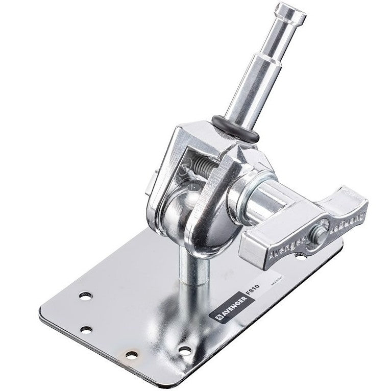 Plaque « Baby » Manfrotto Avenger F810 avec embout pivotant 16mm