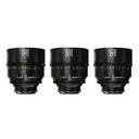 DZOFilm Gnosis Macro kit 3 objectifs (32mm/65mm/90mm T2.8) dans une valise de sécurité - métrique