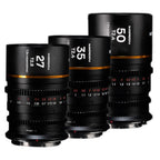Laowa Nanomorph S35 Bundle (27,35,50mm) (Amber) (Cine) Sony E