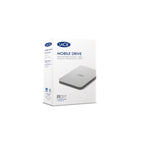 LaCie Mobile Disque 1TB v2 USB-C Moon Argent w/Rescue