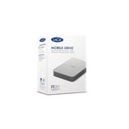 LaCie Mobile Disque 5TB v2 USB-C Moon Argent w/Rescue